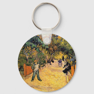 Vincent van Gogh - Entrance to Public Park, Arles Key Ring