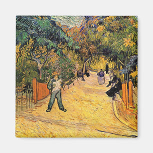 Vincent van Gogh - Entrance to Public Park, Arles Magnet