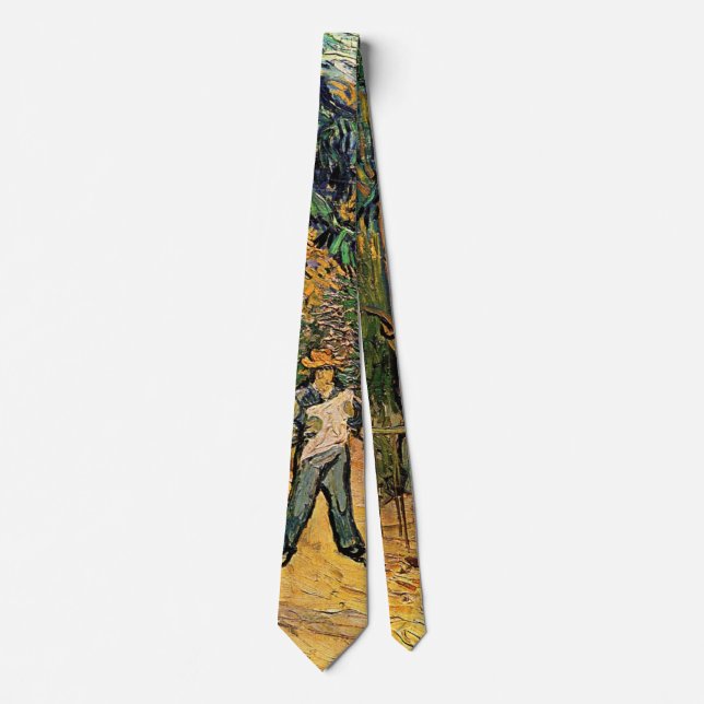 Vincent van Gogh - Entrance to Public Park, Arles Tie (Front)