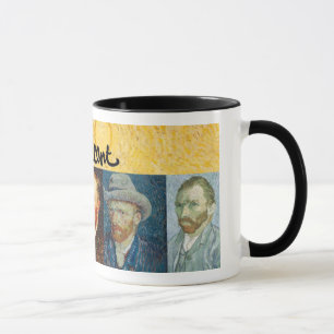 Vincent Van Gogh Faces Mug