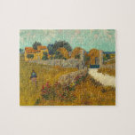 Vincent van Gogh | Farmhouse in Provence, 1888 Jigsaw Puzzle<br><div class="desc">Farmhouse in Provence,  1888 (oil on canvas)| by  Vincent van Gogh | Art Location: National Gallery of Art Washington DC| Dutch Artist | Image Collection Number: XOS746459</div>