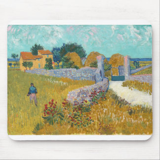 Vincent van Gogh Farmhouse in Provence, 1888 Mouse Mat