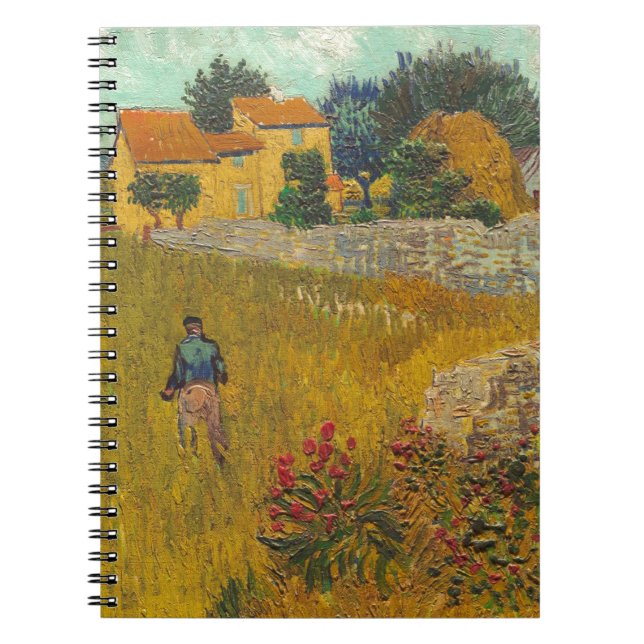 Vincent van Gogh | Farmhouse in Provence, 1888 Notebook (Front)