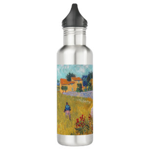Vincent van Gogh - Farmhouse in Provence 710 Ml Water Bottle