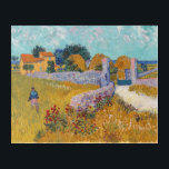 Vincent van Gogh - Farmhouse in Provence Acrylic Print<br><div class="desc">Farmhouse in Provence / Ferme en Provence - Vincent van Gogh,  1888</div>