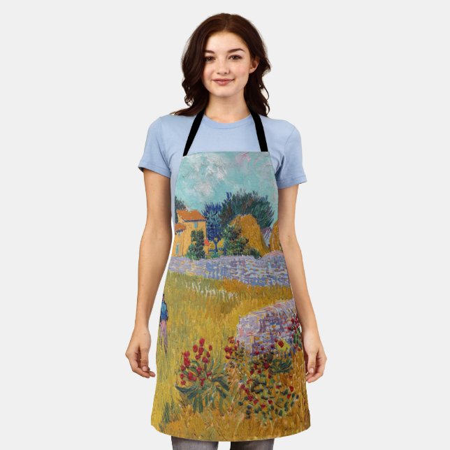 Vincent van Gogh - Farmhouse in Provence Apron (Worn)