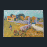Vincent van Gogh - Farmhouse in Provence Doormat<br><div class="desc">Farmhouse in Provence / Ferme en Provence - Vincent van Gogh,  1888</div>