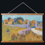 Vincent van Gogh - Farmhouse in Provence Hanging Tapestry<br><div class="desc">Farmhouse in Provence / Ferme en Provence - Vincent van Gogh,  1888</div>