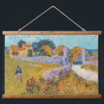 Vincent van Gogh - Farmhouse in Provence Hanging Tapestry<br><div class="desc">Farmhouse in Provence / Ferme en Provence - Vincent van Gogh,  1888</div>