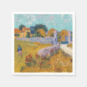Vincent van Gogh - Farmhouse in Provence Napkin