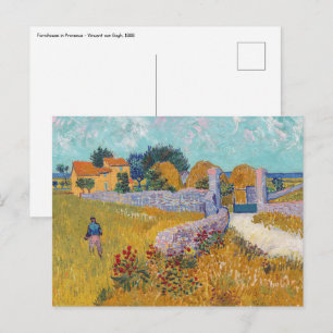 Vincent van Gogh - Farmhouse in Provence Postcard