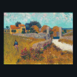 Vincent Van Gogh - Farmhouse in Provence Poster<br><div class="desc">Vincent Van Gogh - Farmhouse in Provence</div>
