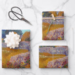 Vincent van Gogh Farmhouse in Provence Poster Wrapping Paper Sheet<br><div class="desc">Vincent van Gogh Farmhouse in Provence</div>