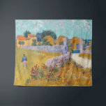 Vincent van Gogh - Farmhouse in Provence Tapestry<br><div class="desc">Farmhouse in Provence / Ferme en Provence - Vincent van Gogh,  1888</div>