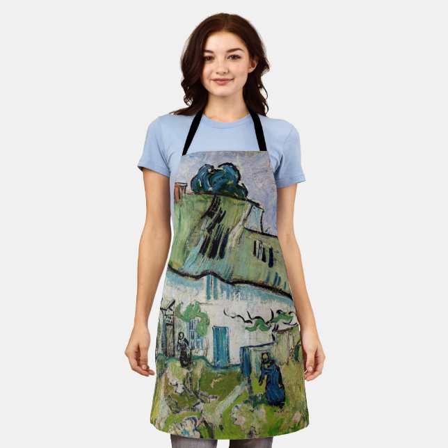 Vincent van Gogh - Farmhouse with Two Figures Apron (Worn)