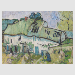 Vincent van Gogh - Farmhouse with Two Figures Tissue Paper