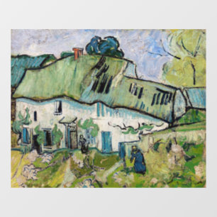 Vincent van Gogh - Farmhouse with Two Figures Window Cling