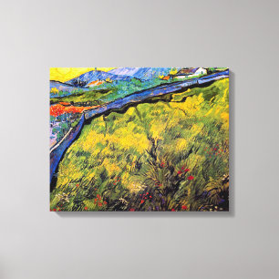 Vincent Van Gogh - Field Of Spring Wheat Canvas Print