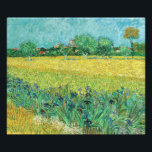 Vincent van Gogh - Field with Irises near Arles Photo Print<br><div class="desc">Field with Irises near Arles / View of Arles with Irises in the Foreground - Vincent van Gogh,  Oil on Canvas,  1888</div>