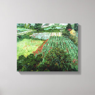 Vincent van Gogh   Field with Poppies, 1889 Canvas Print