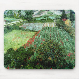 Vincent van Gogh   Field with Poppies, 1889 Mouse Mat