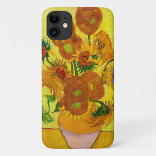 Vincent Van Gogh Fifteen Sunflowers In a Vase Art iPhone 11 Case
