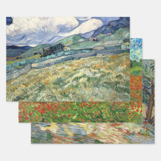 Vincent Van Gogh Fine Art Decoupage Wrapping Paper Sheet