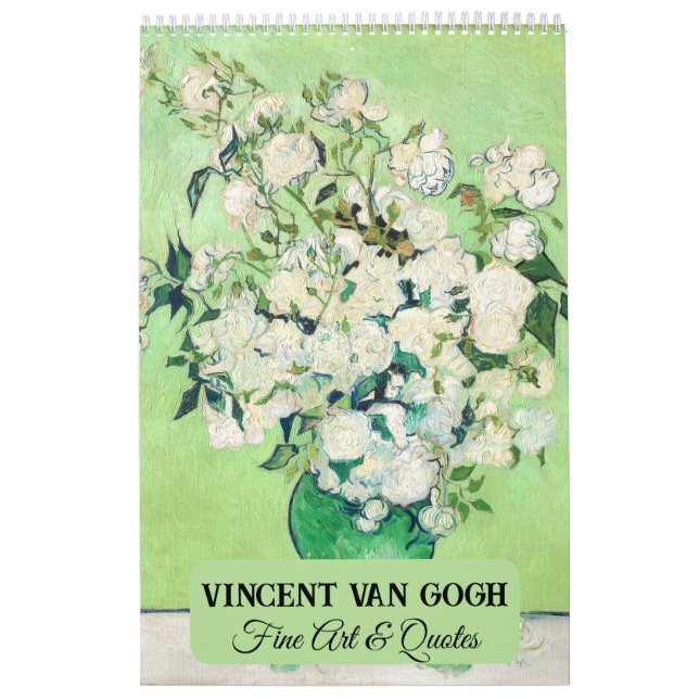 Vincent Van Gogh Fine Art & Quotes Calendar (Cover)