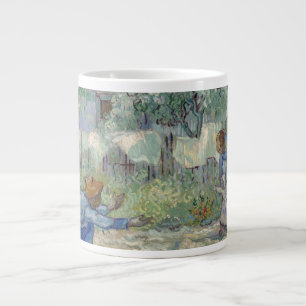 Vincent Van Gogh - First Steps, after Millet Large Coffee Mug