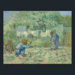 Vincent van Gogh - First Steps, after Millet Photo Print<br><div class="desc">First Steps,  after Millet by Vincent van Gogh,  1890. Oil on canvas.</div>