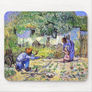 Vincent Van Gogh - First Steps - Father's Day Art Mouse Mat