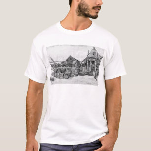 Vincent van Gogh Fish drying barn, Scheveningen T-Shirt