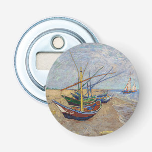 Vincent van Gogh - Fishing Boats on the Beach Bottle Opener