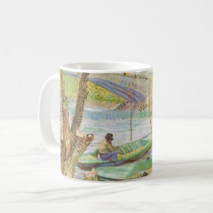 Vincent van Gogh Fishing in Spring, Pont de Clichy Coffee Mug