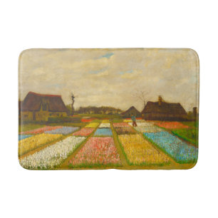 Vincent van Gogh Flower Beds in Holland Bath Mat