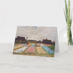Vincent van Gogh - Flower Beds in Holland Card