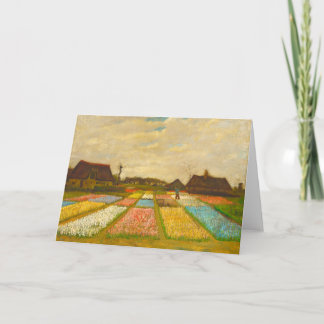 Vincent van Gogh Flower Beds in Holland Card
