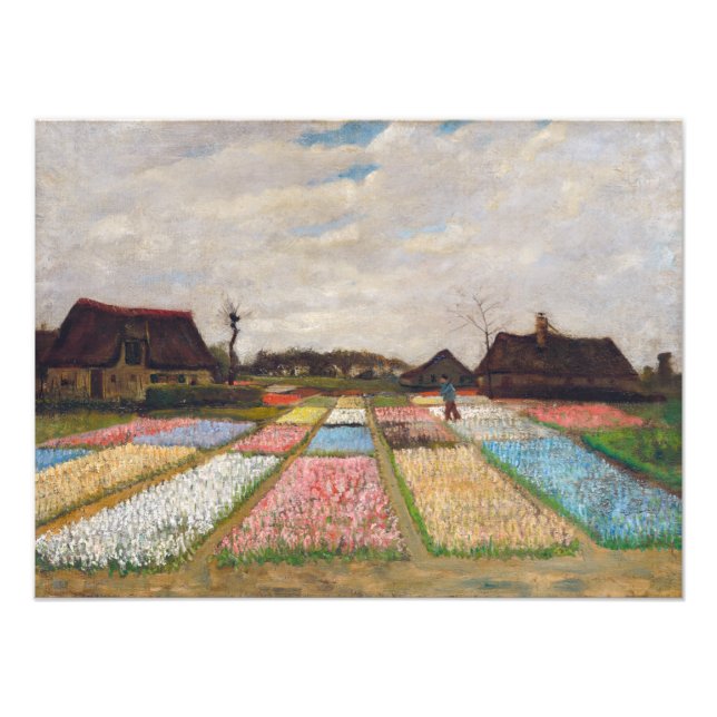 Vincent van Gogh - Flower Beds in Holland Photo Print (Front)