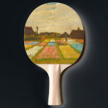 Vincent van Gogh Flower Beds in Holland Ping Pong Paddle<br><div class="desc">lay like an artist! This ping pong paddle showcases Vincent Van Gogh’s Flower Beds in Holland, bursting with vivid reds, sunny yellows, lush greens, and cool blues in his expressive post-impressionist brushstrokes. The bold floral design turns every rally into a lively, art-inspired performance. Lightweight and durable, the paddle isn’t just...</div>