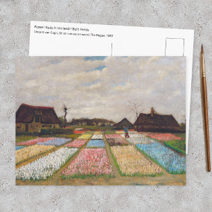 Vincent van Gogh - Flower Beds in Holland Postcard