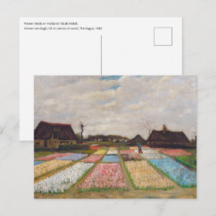 Vincent van Gogh - Flower Beds in Holland Postcard