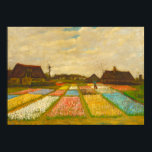 Vincent van Gogh Flower Beds in Holland Poster<br><div class="desc">Bring museum beauty to your walls instantly! This poster of Vincent Van Gogh’s Flower Beds in Holland captures the artist’s vibrant reds, sunny yellows, cool blues, and fresh greens in sweeping post-impressionist brushstrokes. Whether hung as a traditional poster or downloaded for quick printing at home, it offers a bold splash...</div>