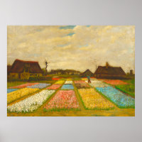 Vincent van Gogh Flower Beds in Holland