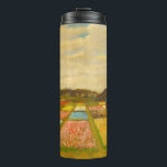 Vincent van Gogh Flower Beds in Holland Thermal Tumbler<br><div class="desc">Sip in style with a masterpiece on the go! This thermal tumbler features Vincent Van Gogh’s Flower Beds in Holland, glowing with rich reds, golden yellows, lush greens, and cool blues in his expressive post-impressionist style. The vivid artwork wraps beautifully around the tumbler, turning your daily coffee or tea into...</div>