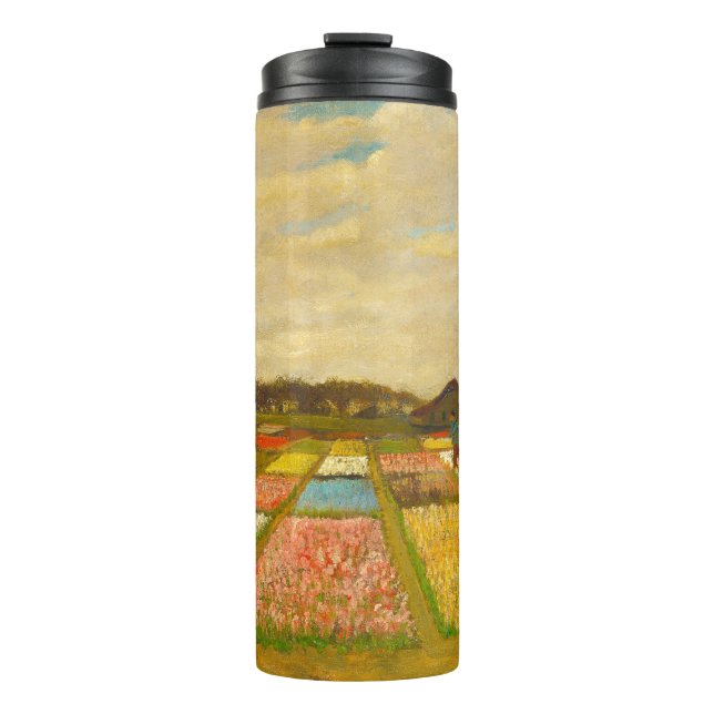 Vincent van Gogh Flower Beds in Holland Thermal Tumbler (Front)