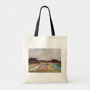 Vincent van Gogh - Flower Beds in Holland Tote Bag