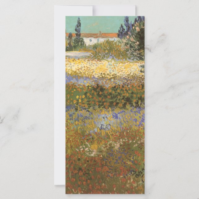 Vincent van Gogh - Flowering Garden (Front)