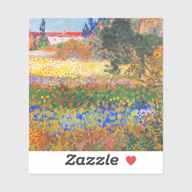 Vincent Van Gogh Flowering Garden (Sheet)
