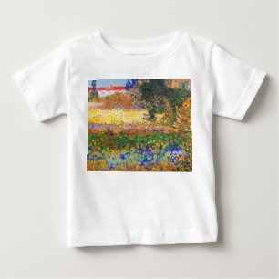 Vincent Van Gogh Flowering Garden Baby T-Shirt