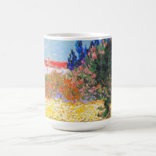 Vincent Van Gogh Flowering Garden Coffee Mug